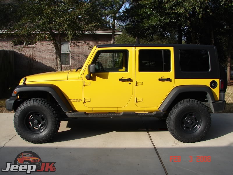 What size tires will fit on my jeep wrangler unlimited #4