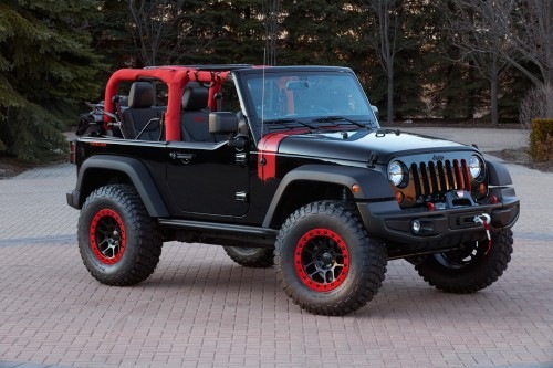 Jeep Wrangler Level Red concept