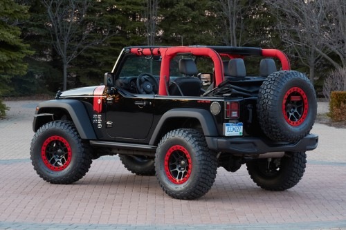 Jeep Wrangler Level Red concept