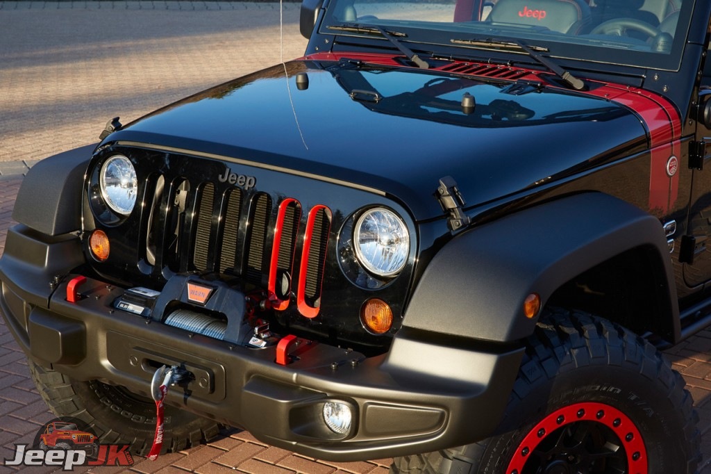 Jeep Wrangler Level Red concept Jeep JK