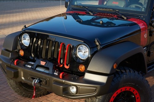 Jeep Wrangler Level Red concept